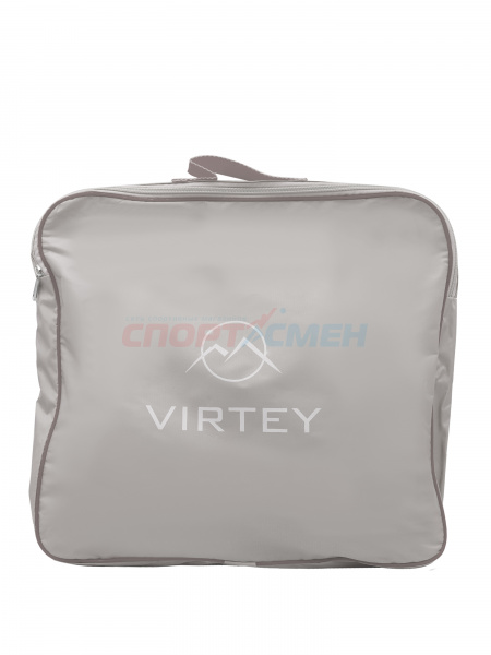 Коньки ледовые раздвижные Virtey POWER BW-166  р.31-40 цв.серый