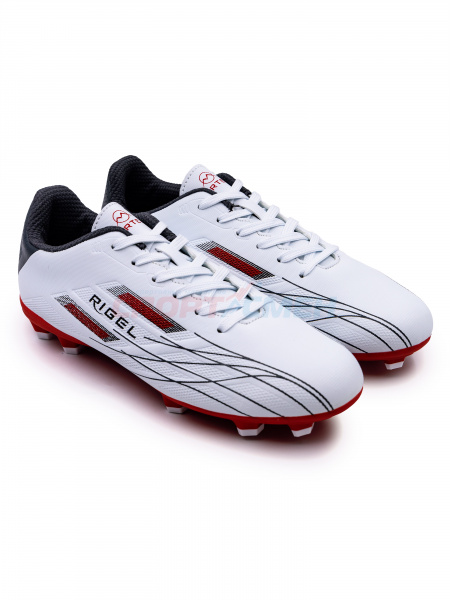 Бутсы Virtey 23883 Rigel р.33-45 цв.красно-белый