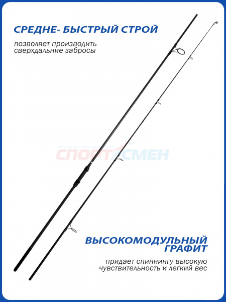***Удилище карповое штекерное AWEES Killer Carp***