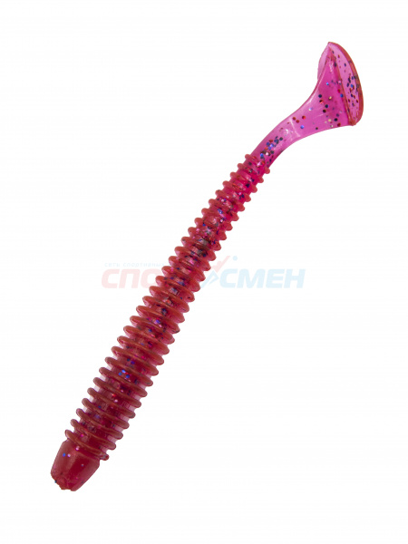 Приманка силиконовая AWEES Stick 3.5" (уп.7шт) цв.сине-розовый