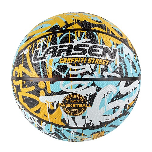 Мяч баскетбольный Larsen RB7 Graffiti Street р.7