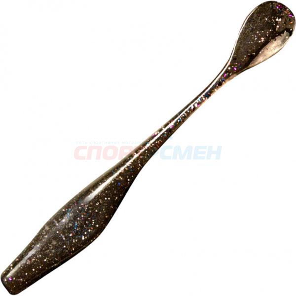 Приманка силиконовая Brown Perch SIR р.105 (4шт) цв.черный