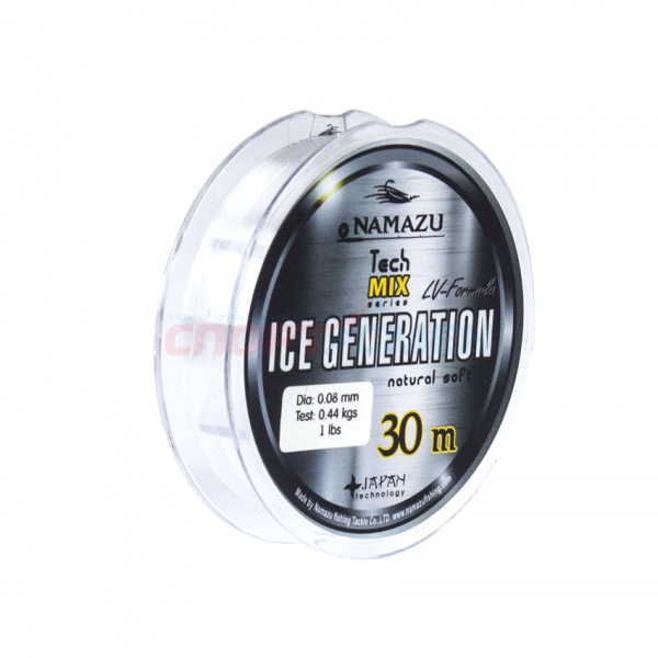 Леска Namazu Ice Generation прозрачная 30м