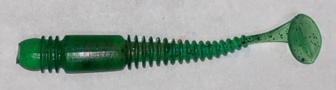 Приманка силиконовая AWEES Fry 3.9" (уп.5шт) цв.зеленый