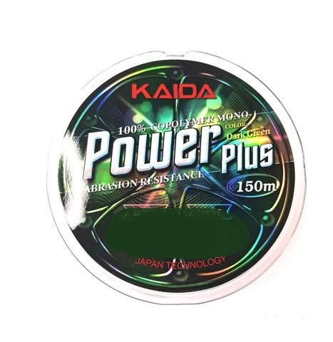 Леска Kaida Power Plus зеленая 150м