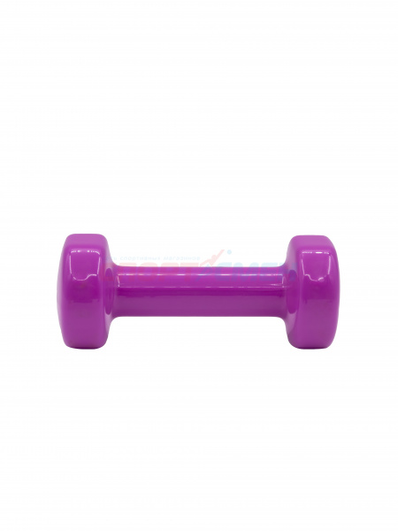 Гантель Virtey LKDB-504A виниловая 1кг pink