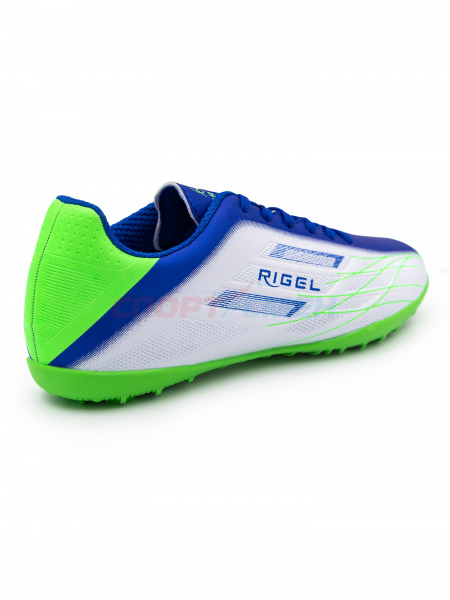 Многошиповки Virtey 23884 мужской  Rigel р.32-45 цв.зелено-сине-белый