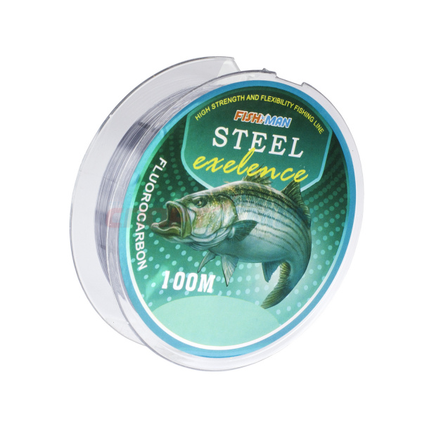 Леска FishMan Steel Exelence черный 100м цв.черный
