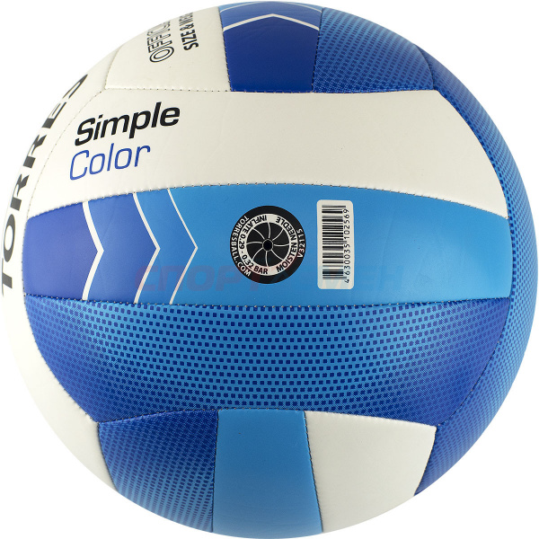 Мяч волейбольный TORRES Simple Color р.5
