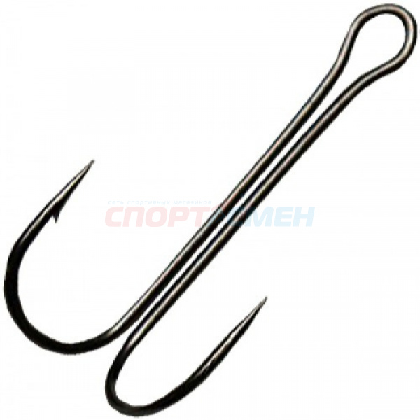Крючок двойник  Thunder Carbon Hooks