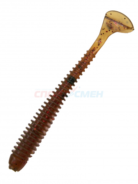 Приманка силиконовая AWEES Stick 3.5" (уп.7шт) цв.красно-коричневый