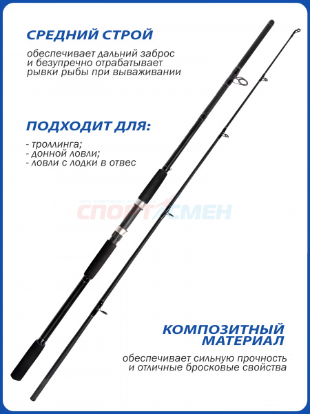 Спиннинг штекерный AWEES Blazer 25