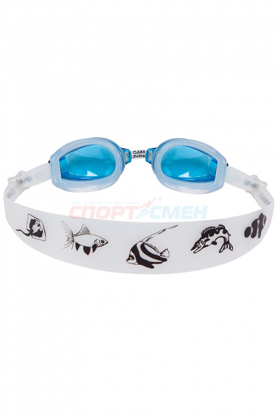Очки для плавания Mad Wave M0415 01 Coaster Kids  цв.сине-белый