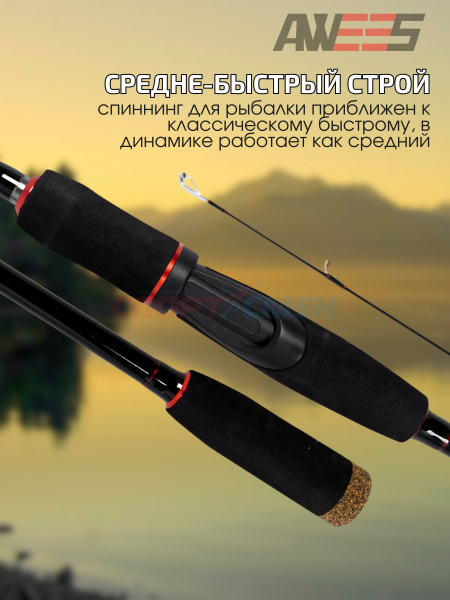 Спиннинг штекерный AWEES HardLine