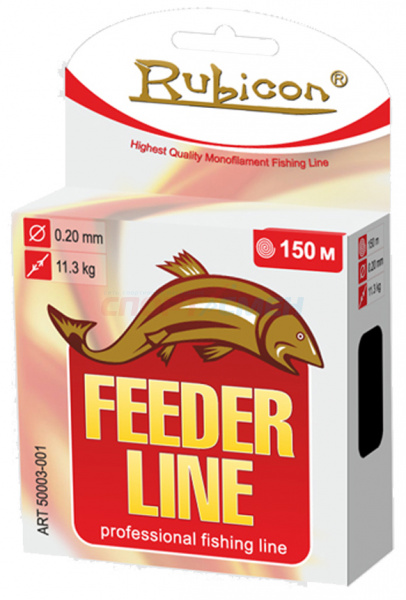 Леска Rubicon Feeder Line  black 150м