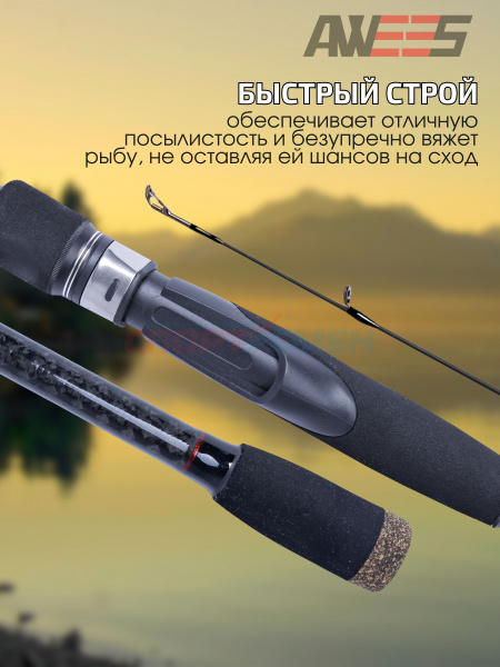 ***Спиннинг штекерный AWEES Saggitarius***