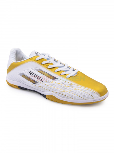 Кроссовки для зала Virtey 23885 Rigel р.33-45 цв.золотисто-белый