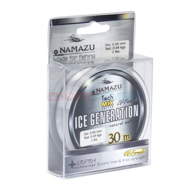 Леска Namazu Ice Generation прозрачная 30м