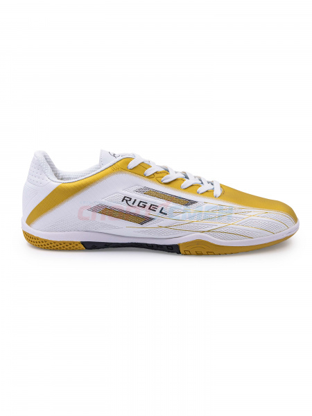 Кроссовки для зала Virtey 23885 Rigel р.33-45 цв.золотисто-белый