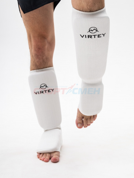Защита голени и стопы Virtey SS01 XS-L цв.белый