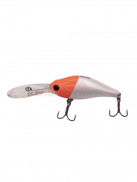 Воблер TsuYoki DROP 75F (19,гр, 4,5-6,5м) цв.бело-красный