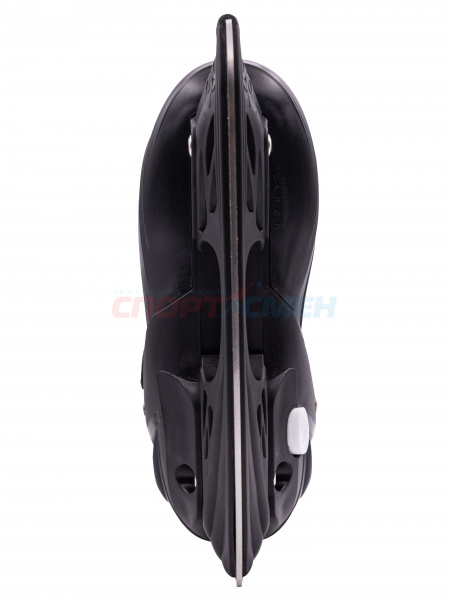 Коньки ледовые раздвижные Virtey POWER BW-166  р.31-40 цв.серый