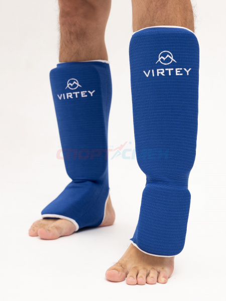 Защита голени и стопы Virtey SS01 XS-L цв.синий