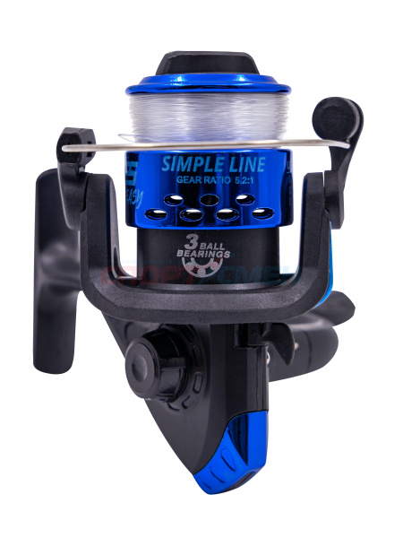 ***Катушка AWEES Easy Simple Line 1BB с леской***
