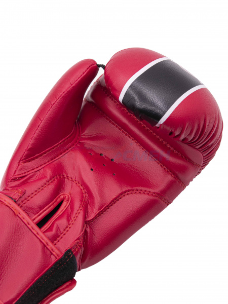 Перчатки боксерские Virtey BG10 Knockout 6-14ун цв.красный
