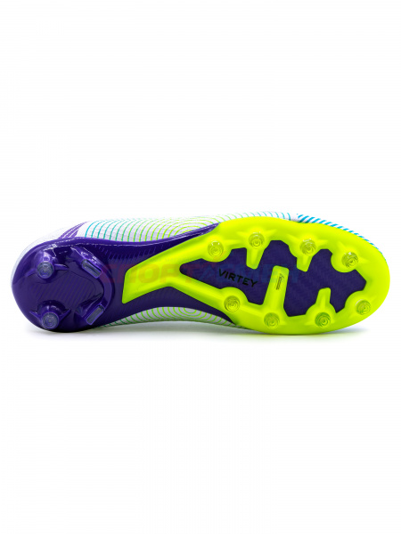 Бутсы Virtey 23012 р.33-44 цв.черно-зеленый