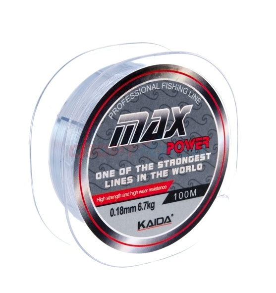 Леска Kaida 208 Max Power прозрачная 100м