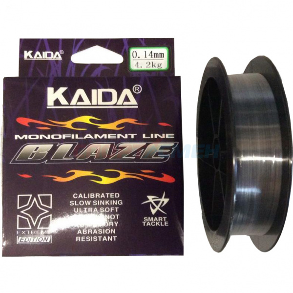 Леска Kaida 315 Blaze прозрачная 100м