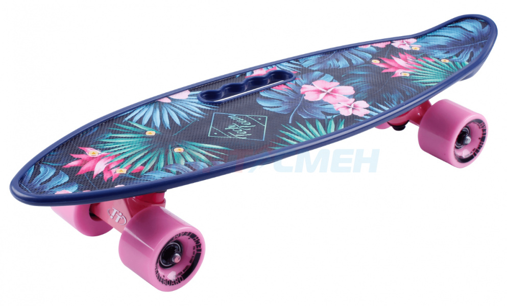 Пенниборд TT TLS-406 Fishboard 23 print  цв.синий