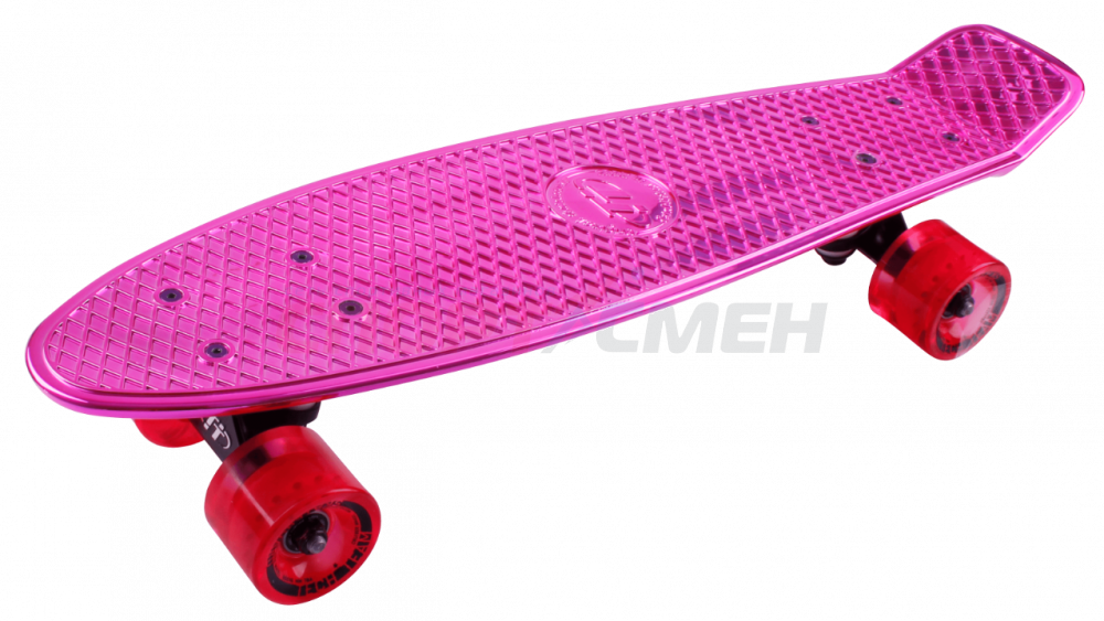 Пенниборд TT  Metallic 22  цв.розовый