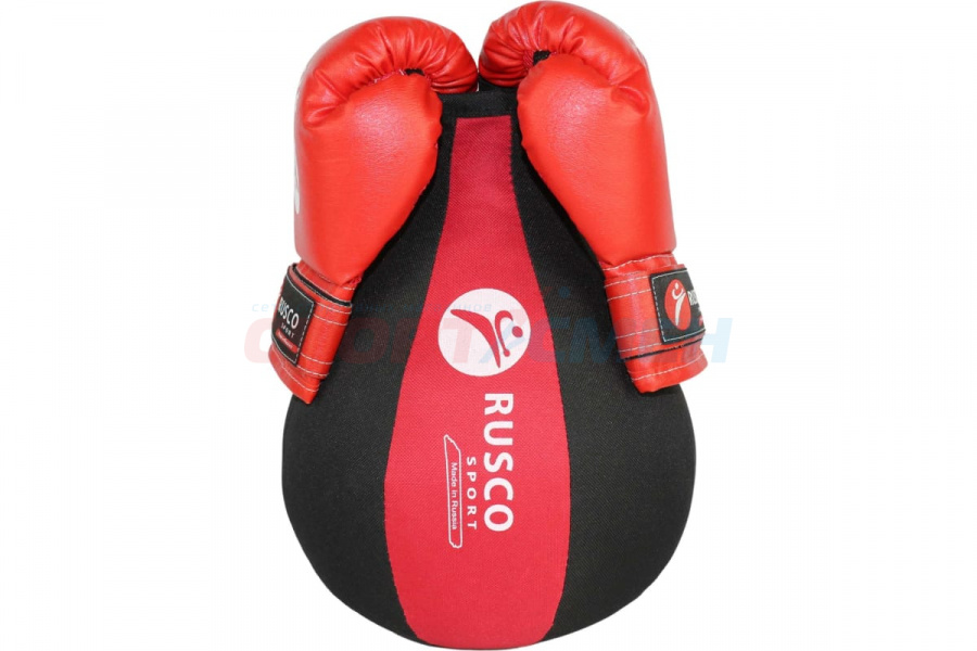 Набор бокс. начинающий Rusco Sport груша и перчатки