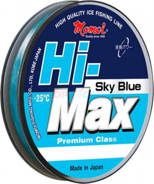 Леска Hi-Max Sky Blue голубая 30м