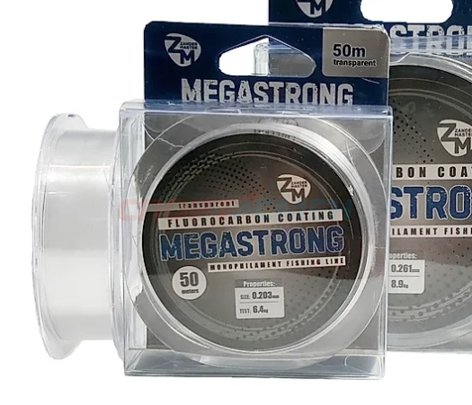 Леска ZM MegaStrong (прозрачная) 50м