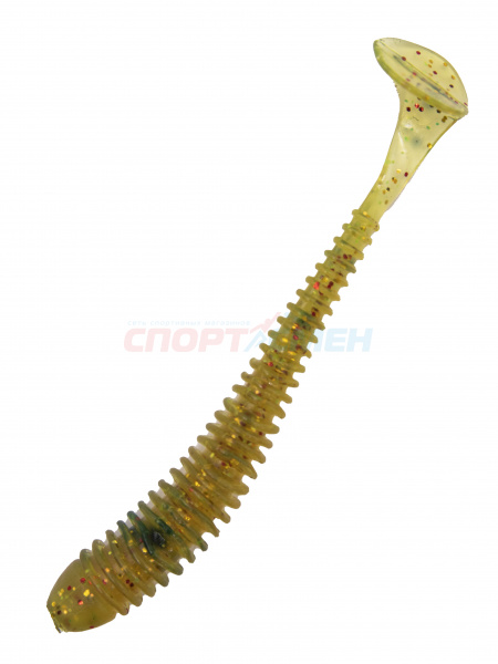 Приманка силиконовая AWEES Stick 3.5" (уп.7шт) цв.красно-желтый