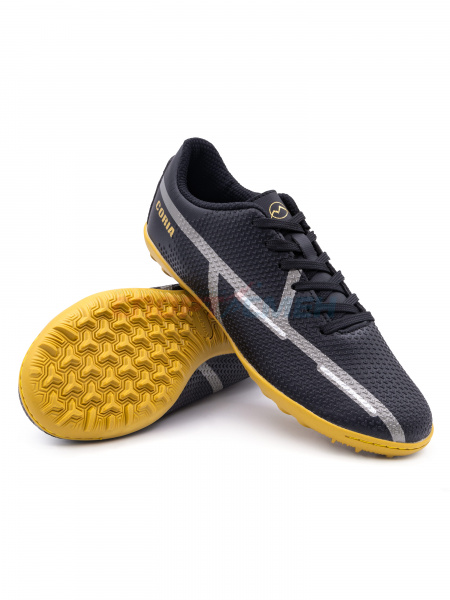 Многошиповки Virtey 23876 Coria р.33-45 цв.золотисто-черный