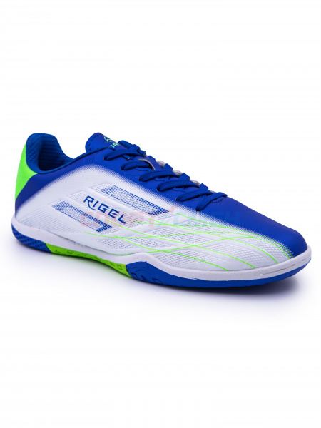 Кроссовки для зала Virtey 23885 Rigel р.33-45 цв.зелено-сине-белый