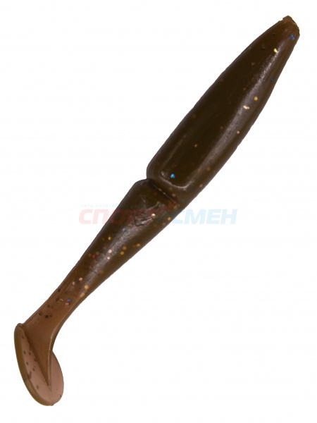 Приманка силиконовая AWEES Goby 3,1" (уп.6шт) цв.тёмно-коричневый
