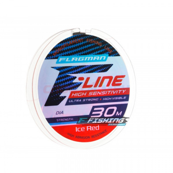 Леска Flagman F-Line Ice Red 30м