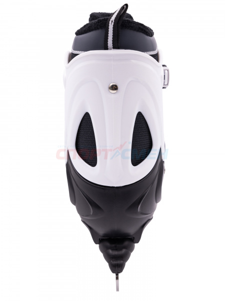 Коньки ледовые раздвижные Virtey POWER BW-166  р.31-40 цв.серый