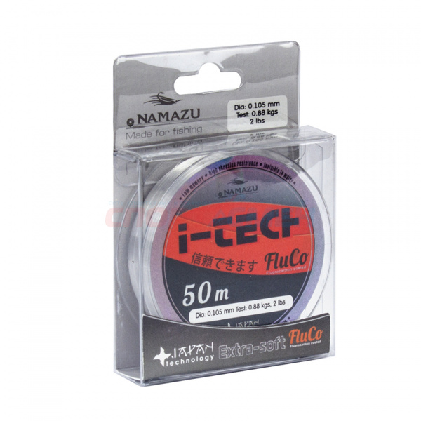 Леска Namazu I-Tech Fluco прозрачная 50м