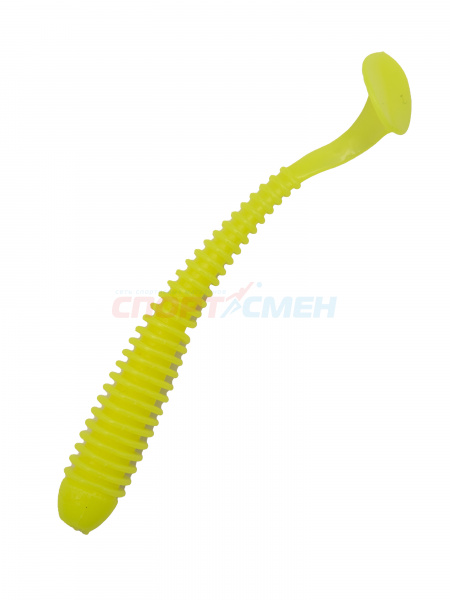 Приманка силиконовая AWEES Stick 3.5" (уп.7шт) цв.желтый