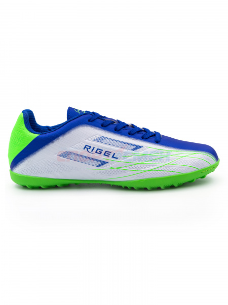 Многошиповки Virtey 23884 мужской  Rigel р.32-45 цв.зелено-сине-белый