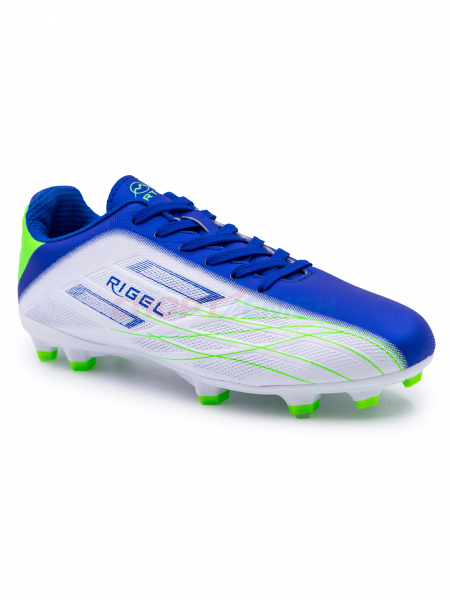 Бутсы Virtey 23883 Rigel р.33-45 цв.зелено-сине-белый