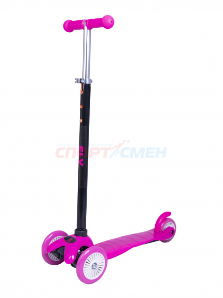 Самокат детский Virtey KM-A5-8 FLY  цв.розовый