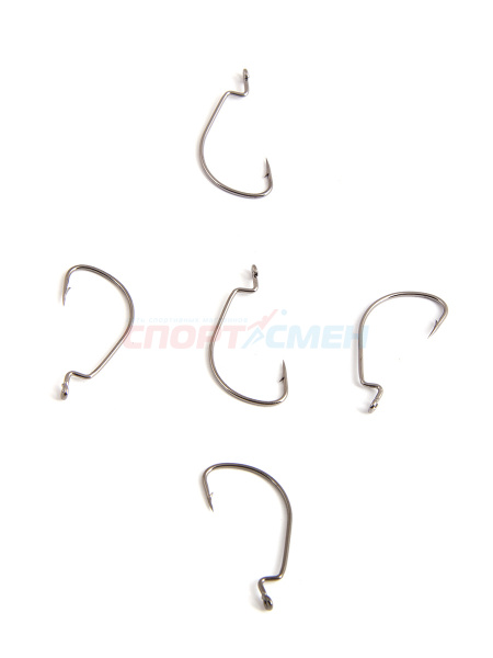 Крючки Kaida Worm Hook WM 016 офсет (5шт)