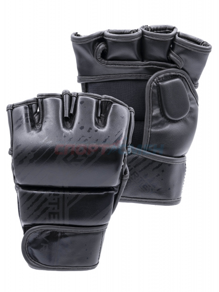 Перчатки боевые Virtey MG05 MMA р.S-XL цв.черно-черный